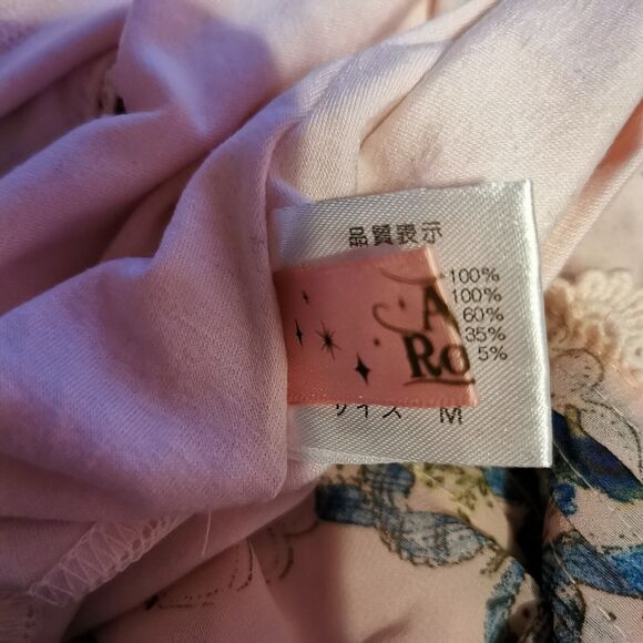 Ank Rouge Size Small Pink Camisole Mini Dress Cami Lace Summer Party Pastel Y2K - Picture 4 of 16